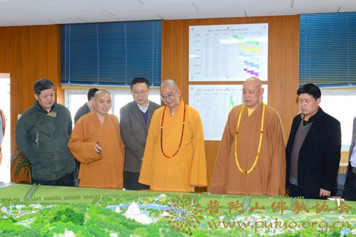 佛教-国宗局与中佛协领导一行视察观音法界建设工作