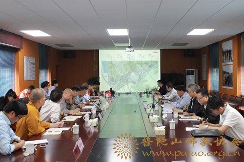 观音-浙江省政协副主席汤黎路赴观音法界工程现场调研