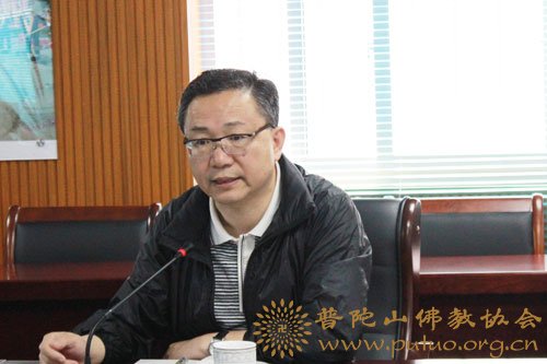 观音-浙江省政协副主席汤黎路赴观音法界工程现场调研