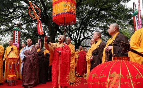 净慈寺-道慈会长出席杭州净慈寺方丈戒清法师升座法会
