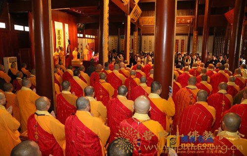 净慈寺-道慈会长出席杭州净慈寺方丈戒清法师升座法会