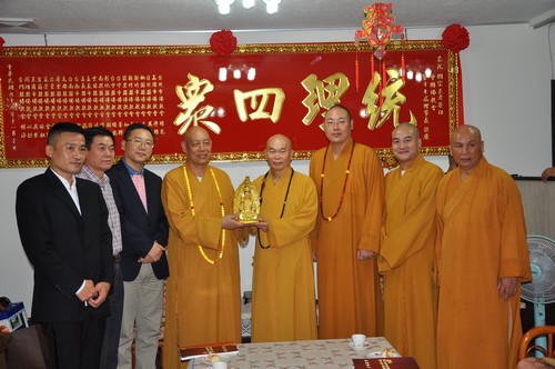佛教-忻海平部长、道慈会长率观音文化园工作小组赴台考察