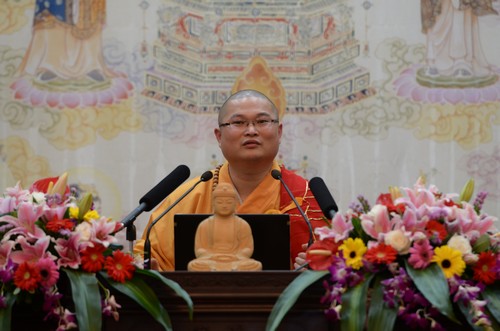 佛教-耀阳法师应邀于宝陀讲寺作《指方立相所诠义理》佛学专题讲座