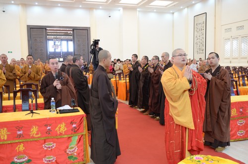 佛教-耀阳法师应邀于宝陀讲寺作《指方立相所诠义理》佛学专题讲座
