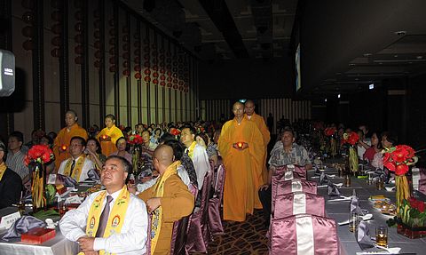 佛教-本会副会长智宗法师一行赴台参加千人斋禅文化体验活动