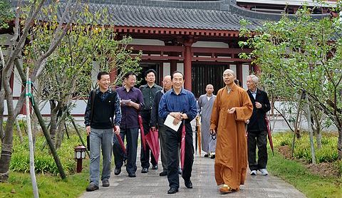 普陀山-宗教院校调研组莅临中国佛学院普陀山学院实地调研