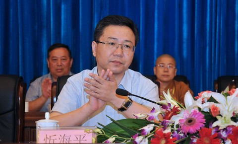 佛教-舟山市佛教协会第四次代表会议在中国佛学院普陀山学院隆重召开