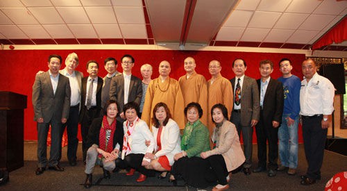 佛教-门肃副会长率团出访荷兰弘法交流并出席“南海普陀荷兰精舍”启动仪式