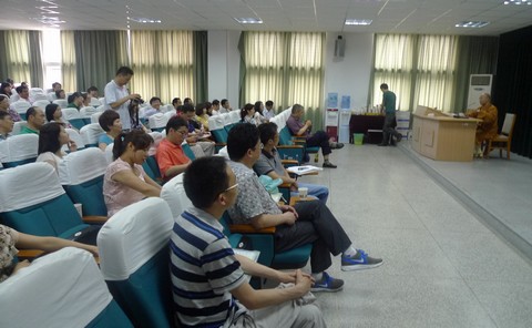 宁波大学-本会副会长智宗法师为宁波大学师生作佛学专题讲座