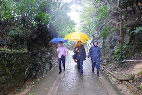 台风-沈小杨副会长一行赴全山沿海寺庵检查防台工作 台风-沈小杨副会长一行赴全山沿海寺庵检查防台工作
