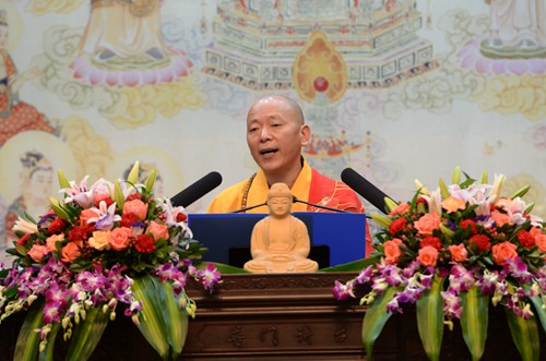 佛教-戒修法师于宝陀讲寺作《往生净土之正因正果》佛学专题讲座 佛教-戒修法师于宝陀讲寺作《往生净土之正因正果》佛学专题讲座