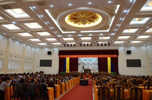 佛教-戒修法师于宝陀讲寺作《往生净土之正因正果》佛学专题讲座 佛教-戒修法师于宝陀讲寺作《往生净土之正因正果》佛学专题讲座