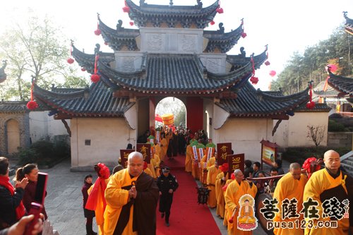 五祖寺-道慈会长赴黄梅应邀出席五祖寺方丈正慈大和尚升座法会