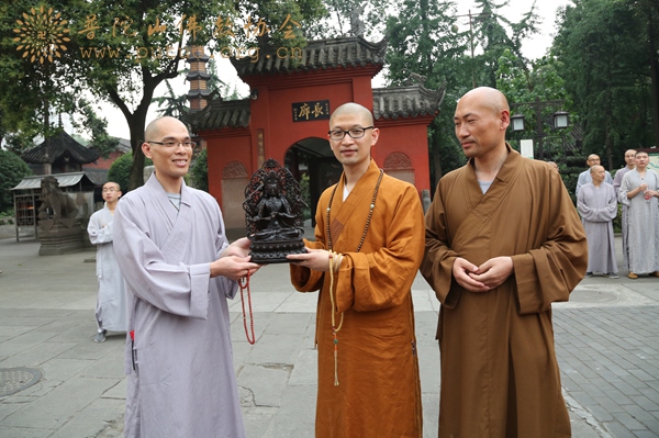 中国佛学院-中国佛学院普陀山佛学院2015届预科班“天府之国”毕业参学之旅圆满结束