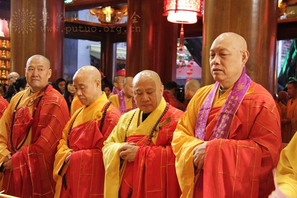 大佛寺-道慈大和尚出席广东大佛寺弘法大楼落成开光