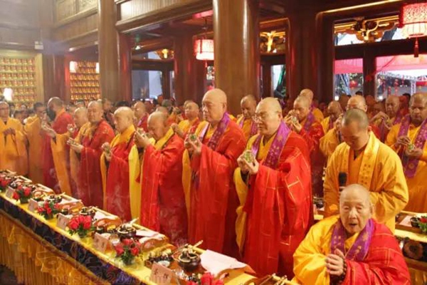 大佛寺-道慈大和尚出席广东大佛寺弘法大楼落成开光