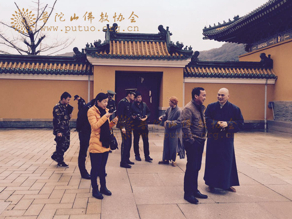 佛协综治办进行2.19香会期前安全检查