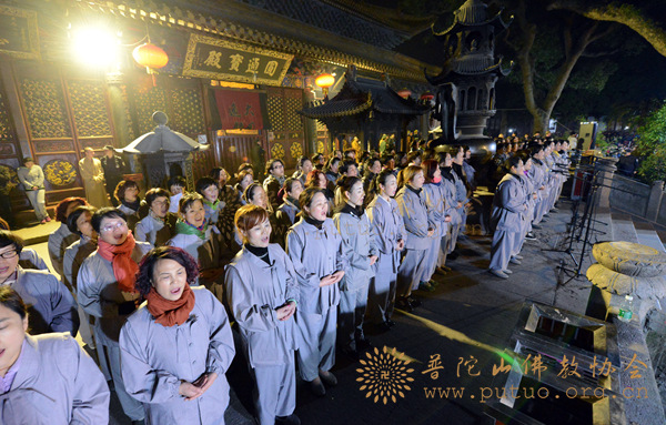 观音-普济禅寺丙申年二月十九观音香会期进香活动安全有序