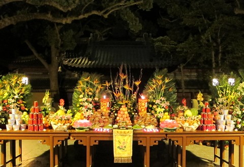 文化-壬辰年八月十五传统中秋佳节普济禅寺隆重举行“拜月”祈福法会