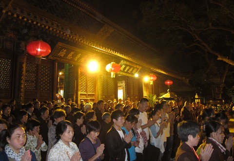 文化-壬辰年八月十五传统中秋佳节普济禅寺隆重举行“拜月”祈福法会