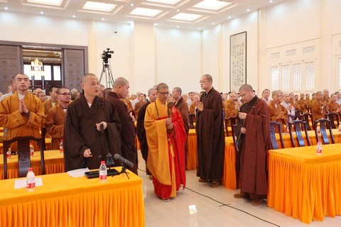 佛学-会闲法师应邀于宝陀讲寺作《吉祥人生》佛学专题讲座