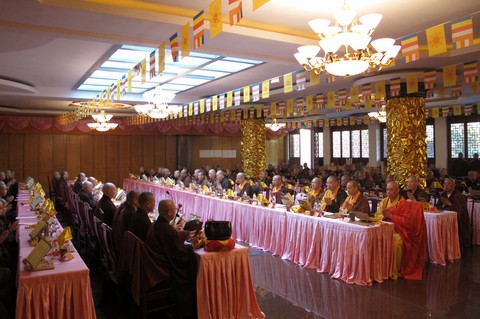佛教-普陀山佛教协会全山执事第十九期共修观音七法会圆满结束