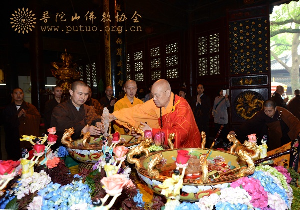 佛教-丙申年四月初八佛诞日普济禅寺隆重举行浴佛法会