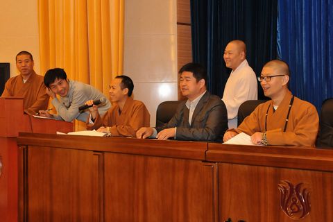 消防-中国佛学院普陀山学院举行消防演练活动