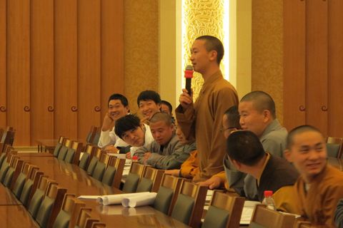 消防-中国佛学院普陀山学院举行消防演练活动