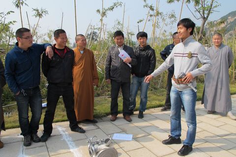 消防-中国佛学院普陀山学院举行消防演练活动