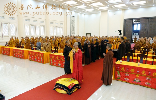 佛教-信光法师应邀于宝陀讲寺作《普门品纲要》佛学专题讲座