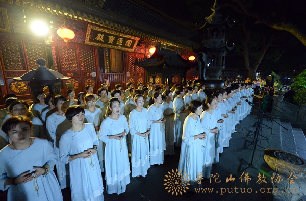 观音-乙未年六月十九观音香会期普济禅寺进香活动安全有序