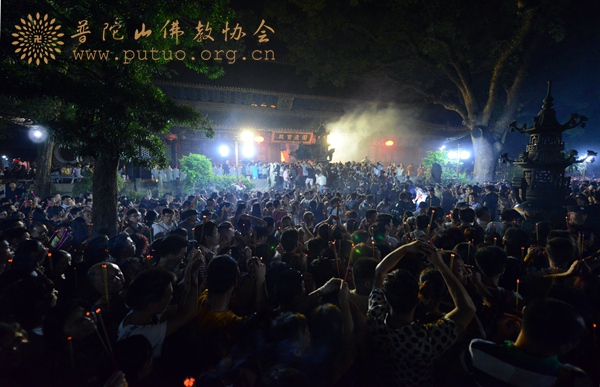 观音-乙未年六月十九观音香会期普济禅寺进香活动安全有序