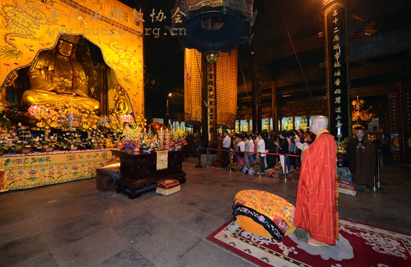 观音-乙未年六月十九观音香会期普济禅寺进香活动安全有序
