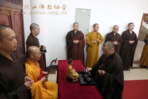 佛教-智宗法师应邀于宝陀讲寺作《地藏菩萨与地藏经》佛学专题讲座