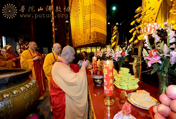佛教-台湾大岗山法脉一行来山寻根礼祖