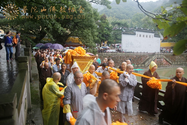 佛教-广修长老封龛仪式暨追思荼毗法会在天童禅寺隆重举行
