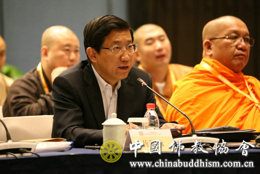佛教-会长道慈大和尚出席中国佛教协会九届一次常务理事会会议