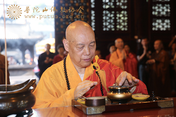 佛教-“加拿大佛教会迎请中国普陀山香火”在普济禅寺隆重举行