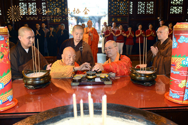 佛教-“加拿大佛教会迎请中国普陀山香火”在普济禅寺隆重举行