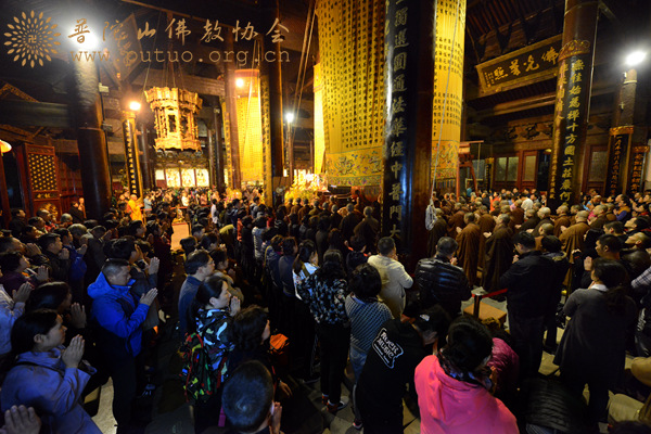 观音-乙未年九月十九观音香会期普济禅寺进香活动安全有序