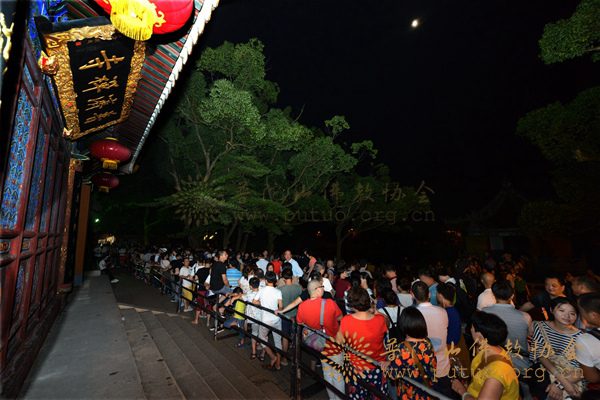 观音-农历丙申年六月十九普济禅寺观音香会进香活动安全有序