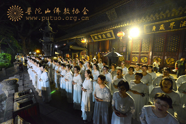 观音-农历丙申年六月十九普济禅寺观音香会进香活动安全有序
