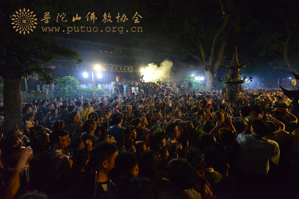 观音-农历丙申年六月十九普济禅寺观音香会进香活动安全有序