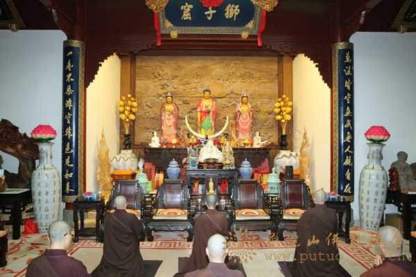佛教-道慈大和尚为香林净院、圆通禅林等寺院安居僧结夏圆满作教诫