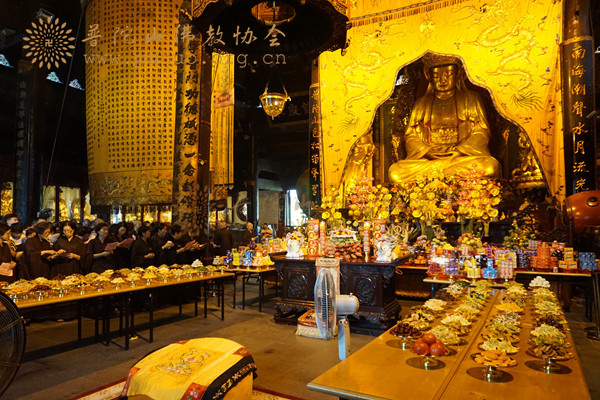 佛教-丙申年七月十五“佛欢喜日”普济禅寺举行盂兰盆供传供法会
