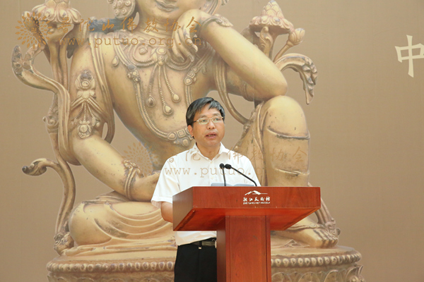 佛教-《汉风藏韵—中国古代金铜佛像艺术特展》开展仪式举办