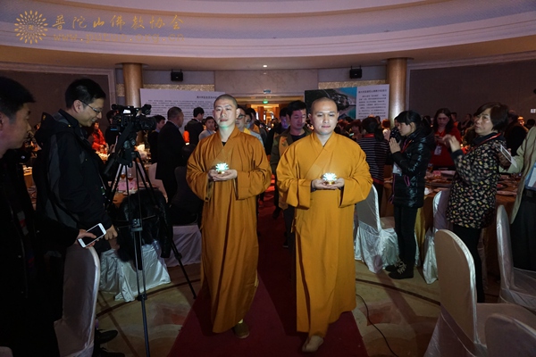 普陀山-会长道慈大和尚一行出席中国普陀山泉州千人斋宴