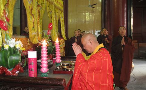 圣诞节-喜迎阿弥陀佛圣诞普济禅寺举行“弥陀七”法会