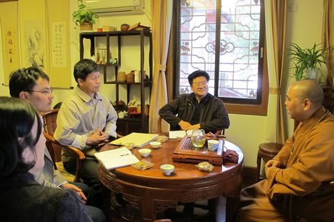 贺志刚-舟山市发改委副主任贺志刚一行来山调研